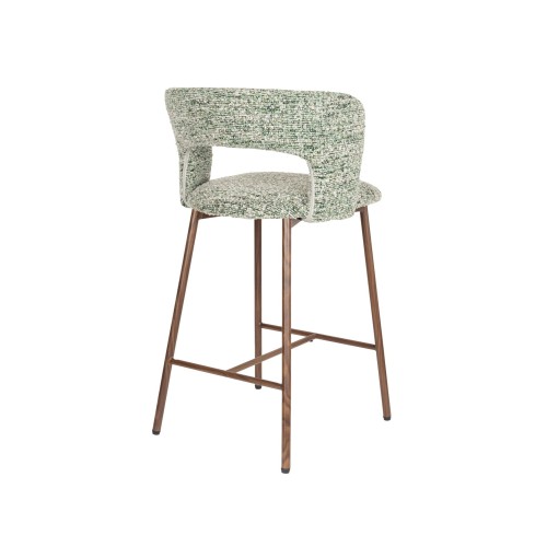Chaise de comptoir Chelsi vert