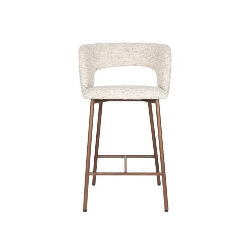 Chaise de comptoir Chelsi beige