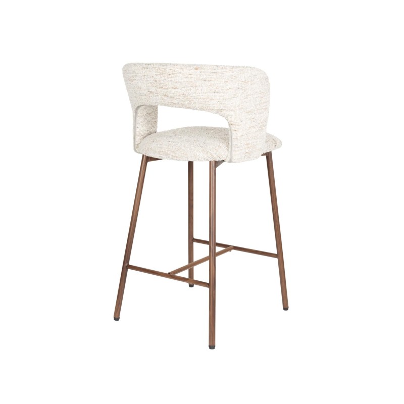 Chaise de comptoir Chelsi beige