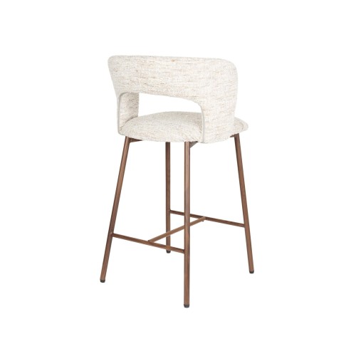 Beige Chelsi Counter Chair