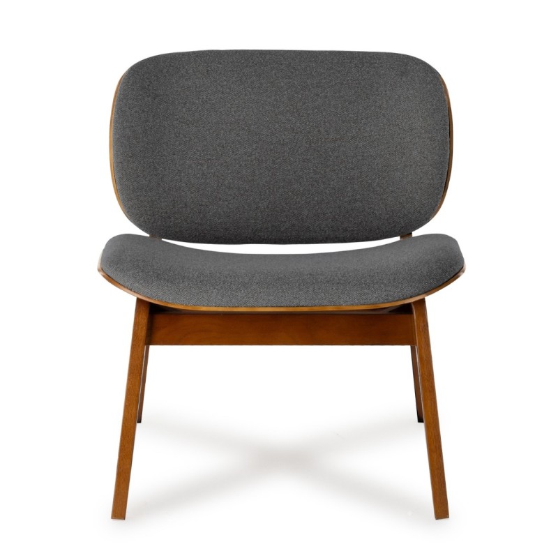 Silla de madera de la antracita Kuji estructura de madera