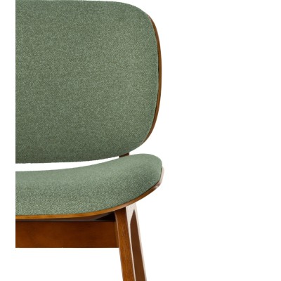 Fauteuil Kuji Vert Structure Bois 2
