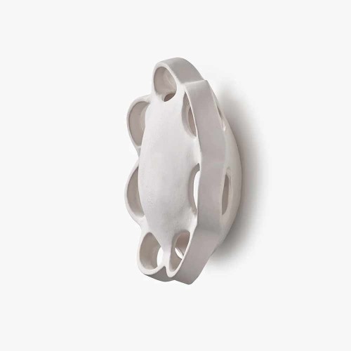 Wandleuchte Design Harna Beige in Sandstein