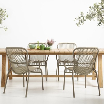 Chaise de table Loop taupe Vincent Sheppard 2