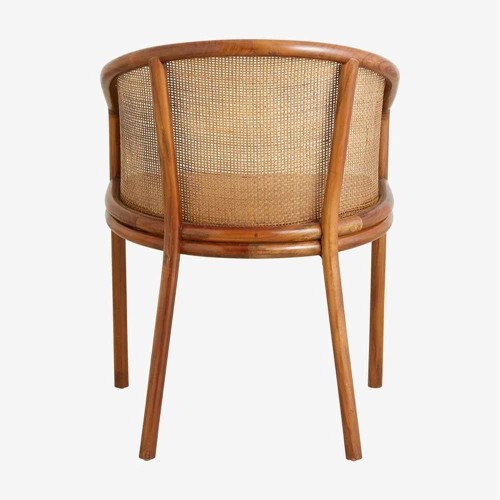Chaise MOSSO brun clair