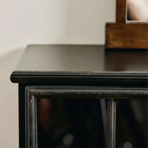 Vitre Buffet Downtown Black 4 Doors
