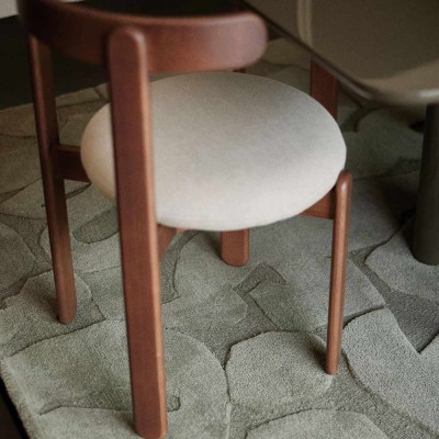 Chaise LILAS bois finition noyer 2