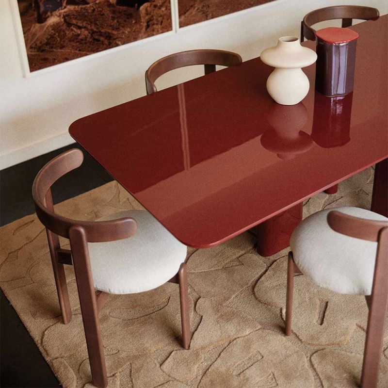 Chaise LILAS bois finition noyer