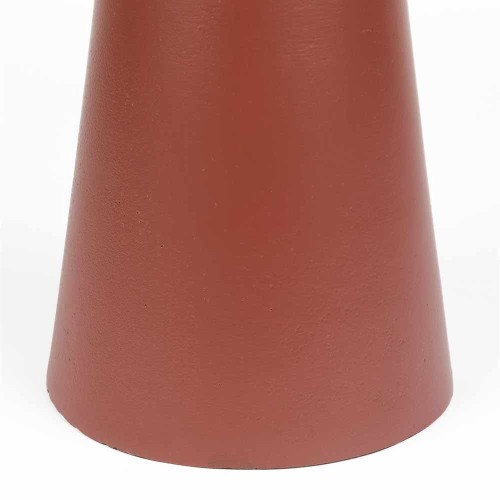 Table d’appoint Floss Marsala rouge en aluminium