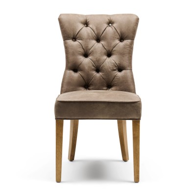 Chaise Balmoral Pellini Café – Chaise de salle à manger capitonnée