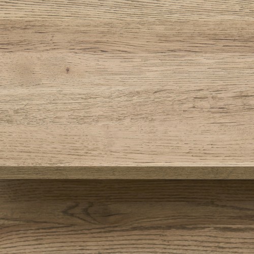 Table d’appoint Vermont 105 cm en chêne recyclé – Console ouverte