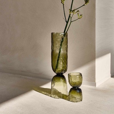 Vase/Photophore Diabolo 45 cm - vert