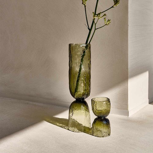 Vase/Photophore Diabolo 45 cm - vert