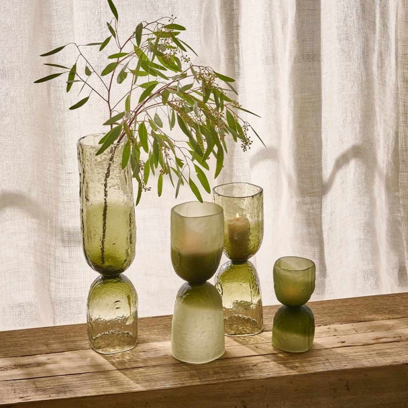 Vase/Photophore Diabolo 32 cm - vert