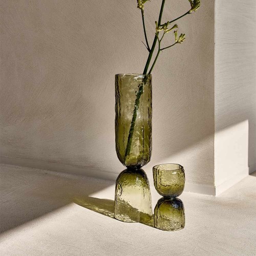 Vase/Photophore Diabolo 18 cm - vert