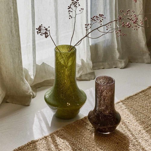 Vase Camou 30 cm - marron