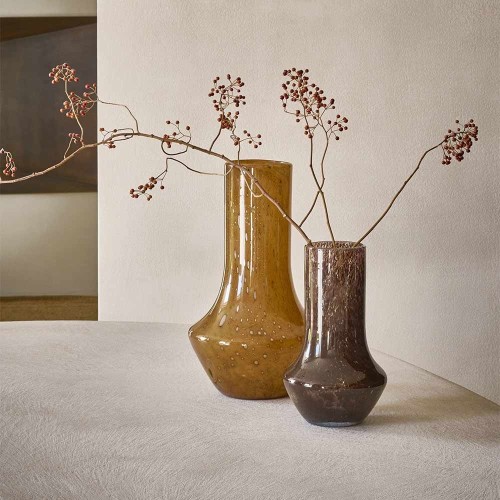 Vase Camou 30 cm - marron