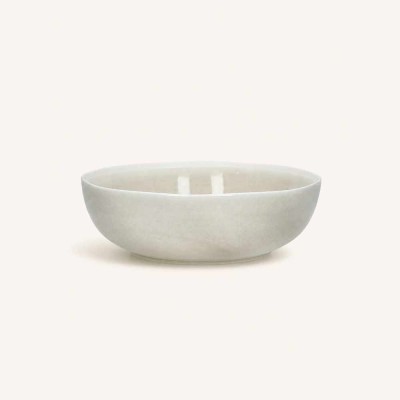 Assiette à pâtes Biscotti gris-beige en porcelaine – Ø22 cm