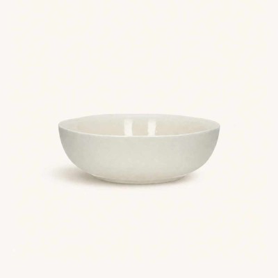 Bol à pâtes Biscotti écru en porcelaine – Ø22 cm