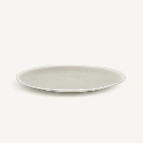 Assiette plate Biscotti gris-beige en porcelaine – Ø26,8 cm