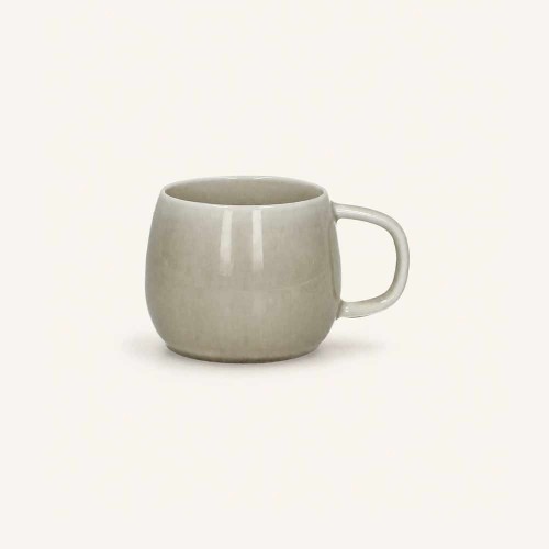 Mug Biscotti gris-beige en porcelaine