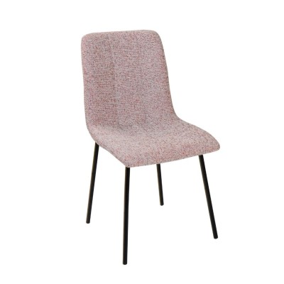 Chaise Liona Chiné Orange