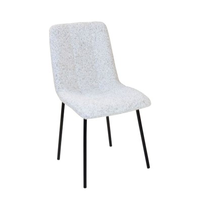 Chaise Liona Chiné beige et noir
