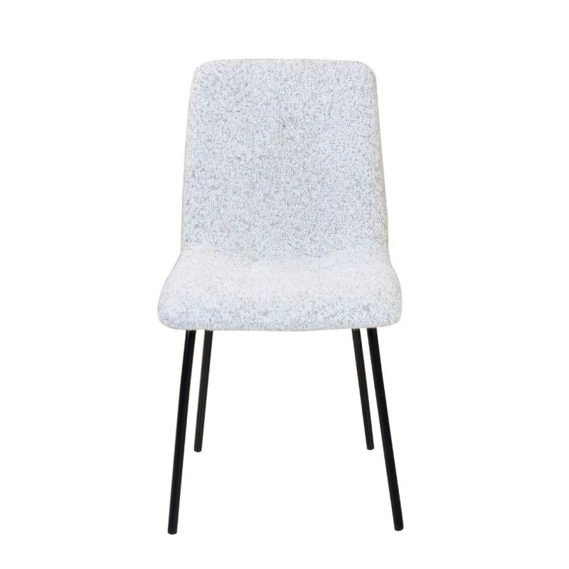 Chaise Liona Chiné beige et noir