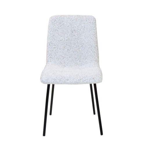 Chaise Liona Chiné beige et noir