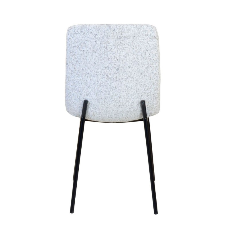 Chaise Liona Chiné beige et noir
