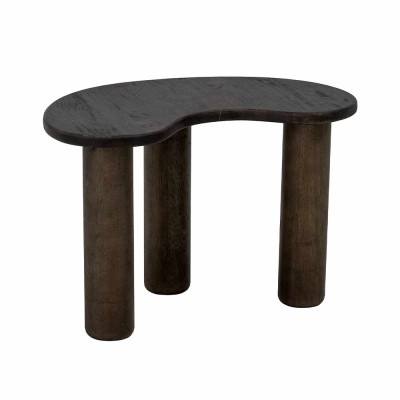 Table basse Luppa marron en bois d’hévéa