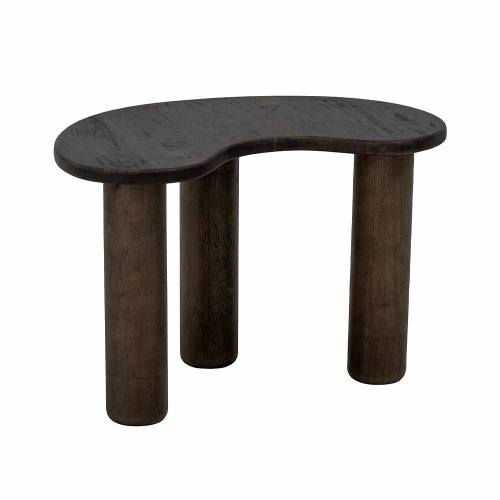 Table basse Luppa marron en bois d’hévéa