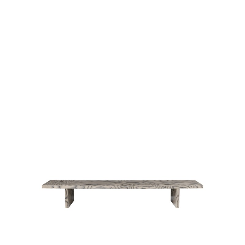 Table d’exposition Kona grise 138 cm