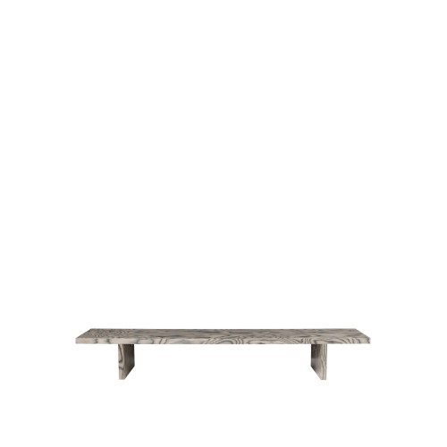 Table d’exposition Kona grise 138 cm