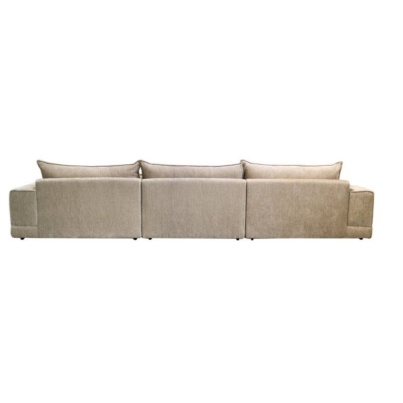Canapé modulable 6 places Tan 392 cm