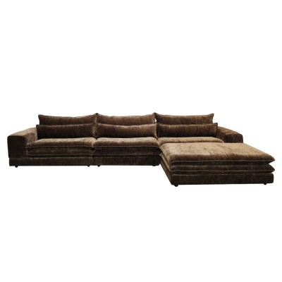 Canapé modulable 6 places avec pouf Umber 392 cm 2