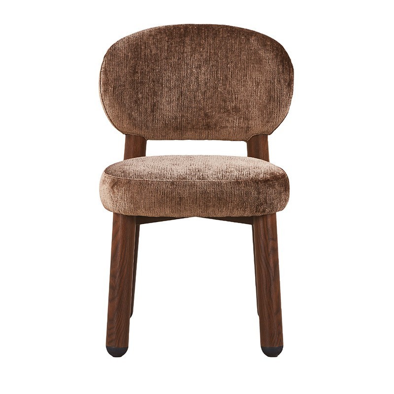 Chaise design Japandi Umber – Assise confortable à ressorts ensachés