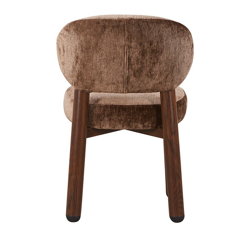 Chaise design Japandi Umber – Assise confortable à ressorts ensachés