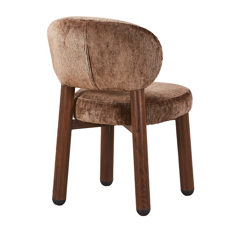 Chaise design Japandi Umber – Assise confortable à ressorts ensachés