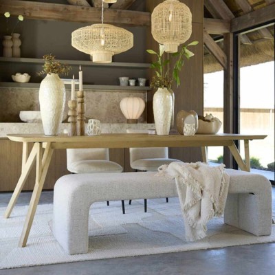 Banc NEHNA cream 160 cm
