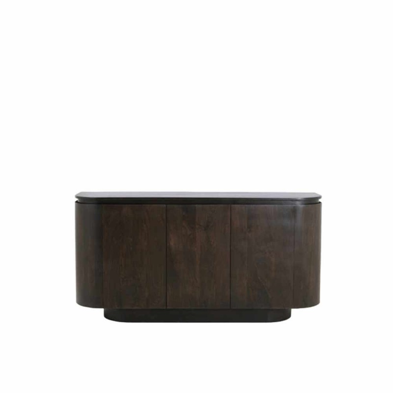 Console RYMA 160 cm brun chocolat