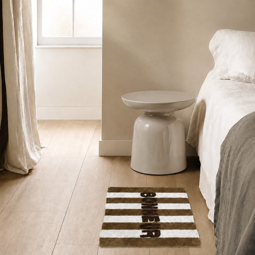 Bout de canapé Bibi grège D40 cm