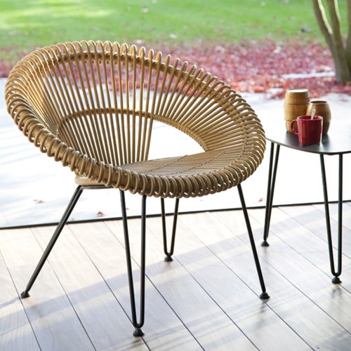 Cruz fauteuil naturel Vincent Sheppard