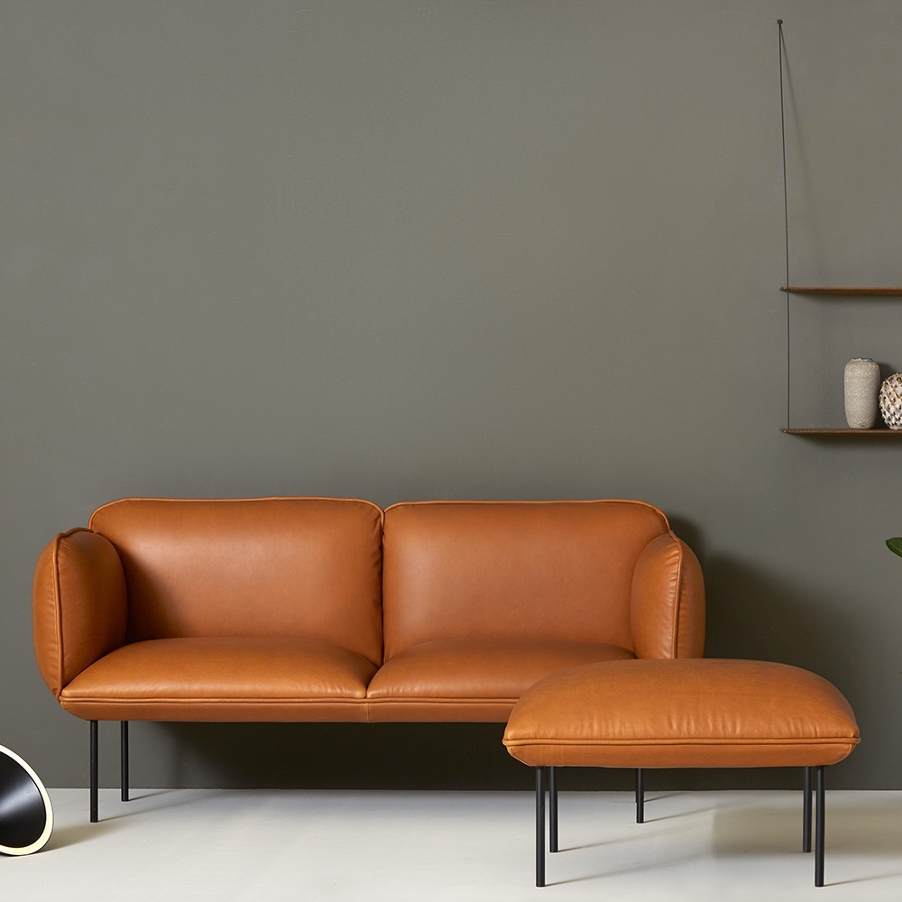 Nakki 2-seater sofa Kvadrat Remix 2 fabric Woud
