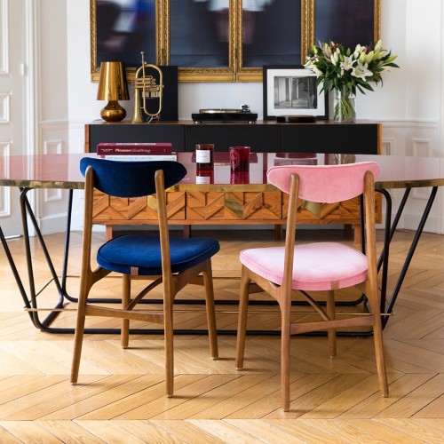 200-190 Stuhlflasche grüner Samt 366 Concept