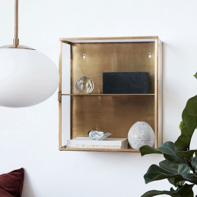 Messing & Glas Vitrine S. House Doctor