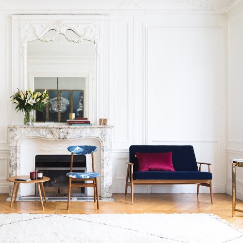 Fox sofa Velvet indigo 366 Concept