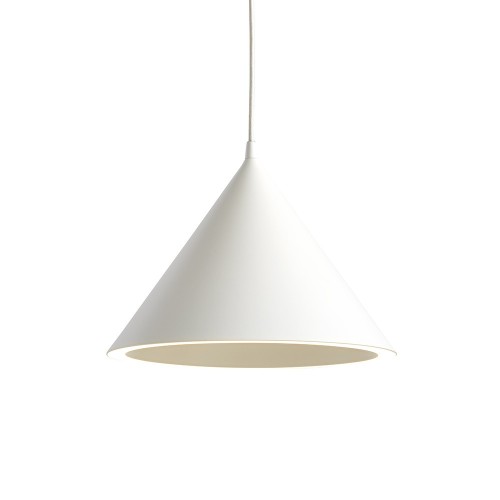 Ringvormige hanglamp wit Woud