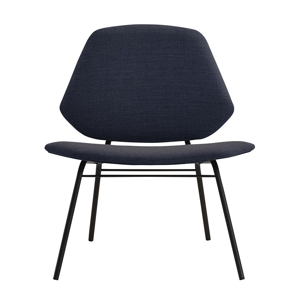Lean fauteuil donkerblauw Woud