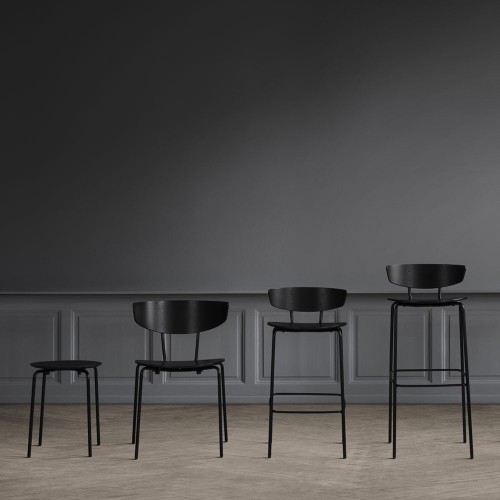 Herman stool black Ferm Living